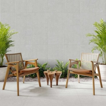 Revestimento Biancrogres Canel Cannes Grigio Acetinado 45x90cm