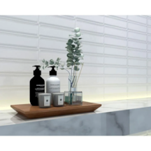 Revestimento Ceral Brick Branco Brilhante 7,5x25cm