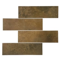 Revestimento Ceral Esmaltado Element Bege Telado 7,5x25cm