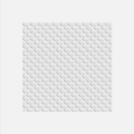 Revestimento Ceusa Esmaltado Dália Branco 43,7x63,1cm
