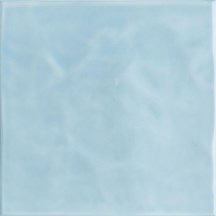 Revestimento de Parede Eliane Azul Céu Onda Brilhante 20x20cm