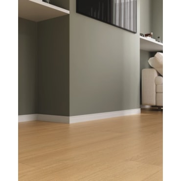 Rodapé Biancrogres Tech Branco Liso 15x240cm