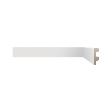 Rodapé Biancrogres Tech Branco Liso 15x240cm
