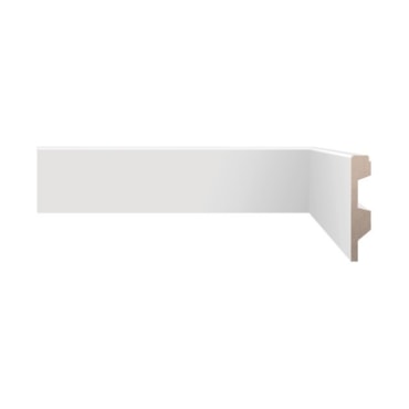 Rodapé Biancrogres Tech Branco Liso 15x240cm