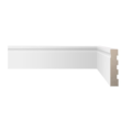 Rodapé Classico Branco Frisado 7x240cm