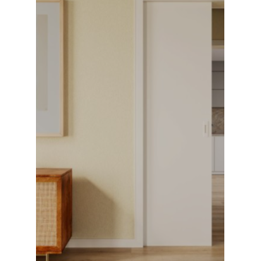 Rodapé Fit Branco Frisado 7x240cm