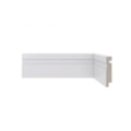 Rodapé Santa Luzia 456 Frisado Branco 7x24cm Unidade
