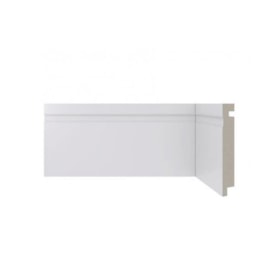 Rodapé Santa Luzia Frisado Branco 457 10x24cm Unidade
