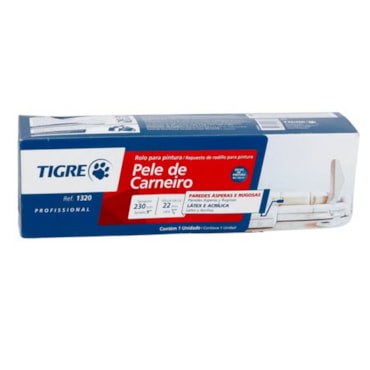 Rolo 23cm Lã De Carneiro 1320 Tigre