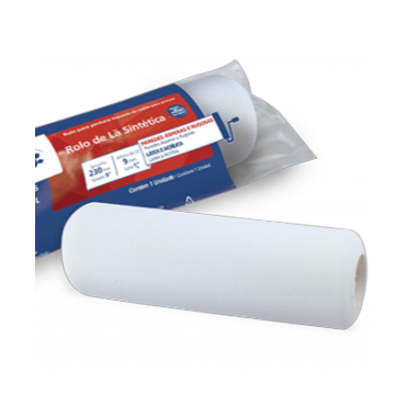 Rolo de Lã Sintética para Pintura 23cm Tigre
