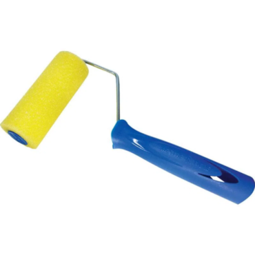 Rolo de Pintura Espuma Amarela 9cm Tigre