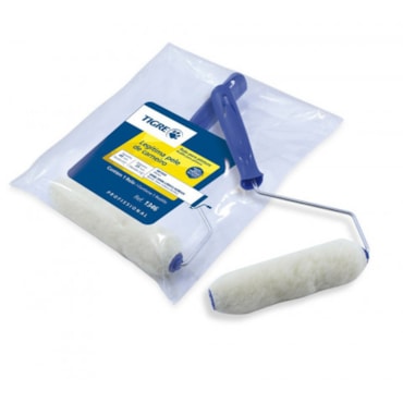 Rolo Pele de Carneiro C/Cabo Ref. 1346 Tigre 15cm