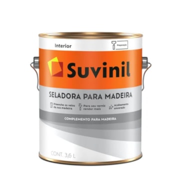 Seladora para Madeira Suvinil Galão 3,6L