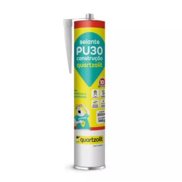 Selante Pu30 Construção Quartzolit Branco