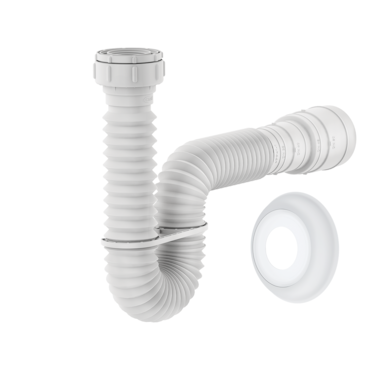 Sifão Tubo Extensível Branco Censi 0,69 m