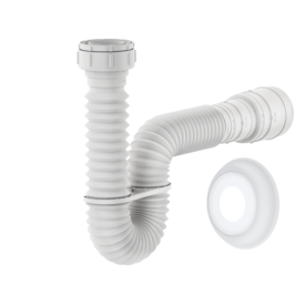 Sifão Tubo Extensível Branco Censi 0,69 m
