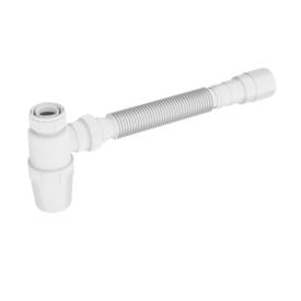 Sifão Tubo Extensível Censi C/ Copo Horizontal 74cm