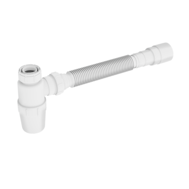 Sifão Tubo Extensível Censi C/ Copo Horizontal 74cm