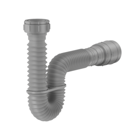 Sifão Tubo Extensível Censi Cinza 74cm