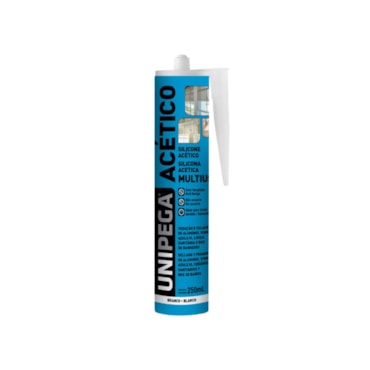 Silicone Unipega Acetico Branco 250ml