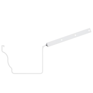 Suporte Metálico Dobrado Aquapluv Style Branco Tigre Suporte Metálico Dobrado Aquapluv Style Branco Tigre