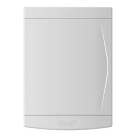 Tampa/Moldura Quadro Distribuidor Branco Avulso 12/16