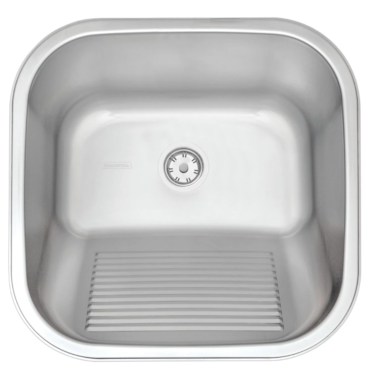 Tanque de Encaixe Tramontina Hera 23 L em Aço Inox 40x40 cm