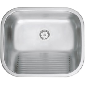 Tanque de Encaixe Tramontina Hera 30L com Válvula Aço Inox Acetinado 50x40cm 94400/107