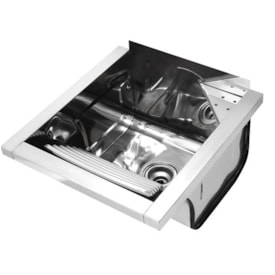 Tanque Inox de Parede Alto Brilho 23 Litros 44x48cm