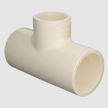 Te de Redução CPVC Ultraterm Krona 22x15mm Te de Redução CPVC Ultraterm Krona 22x15mm