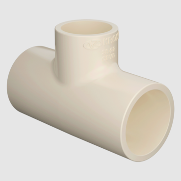 Te de Redução CPVC Ultraterm Krona 28x22mm Te de Redução CPVC Ultraterm Krona 28x22mm