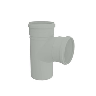 Tê em PVC para Esgoto Tigre Série R 100mm