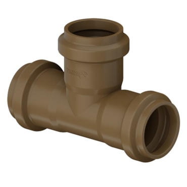 Tê PVC Je Bbb Pba Tirge dn50/de 60 Tê PVC Je Bbb Pba Tirge dn50/de 60