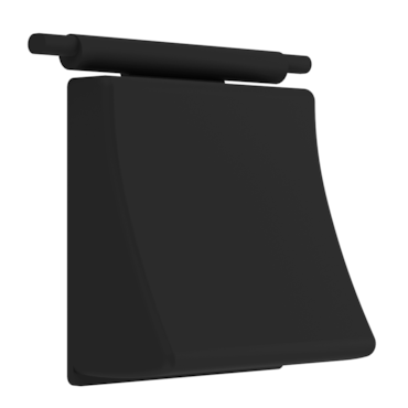 Tecla ABS p/ Acabamento Preto Censi Tecla ABS p/ Acabamento Preto Censi