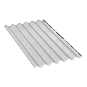 Telha de Fibrocimento Ondulada 1,83x1,10x6mm Brasilit Telha de Fibrocimento Ondulada 1,83x1,10x6mm Brasilit