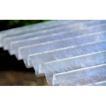 Telha Fibra Afort Translúcida 244x110Cm