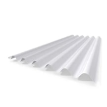 Telha Fibra Afort Translúcida 244x110Cm