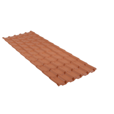 Telha PVC Preconvc Plan Cerâmica 3,3Mx0,88M Telha PVC Preconvc Plan Cerâmica 3,3Mx0,88M