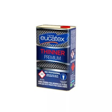 Thinner 9116 Diluente Incolor Eucatex 5L