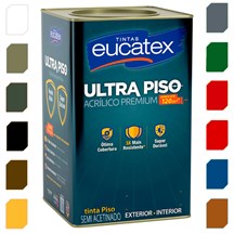 Tinta Acrílica Eucatex Super Piso Premium Branco 18L
