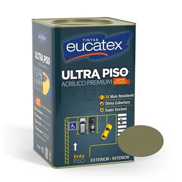 Tinta Acrílica Eucatex Ultra Piso Premium Concreto 18L