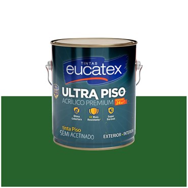Tinta Acrílica Super Piso Premium Verde 3,6L Eucatex