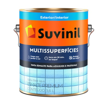 Tinta Esmalte Epóxi Premium Multissuperfícies Acetinado Branca 3,6 Litros Tinta Esmalte Epóxi Premium Multissuperfícies Acetinado Branca 3,6 Litros