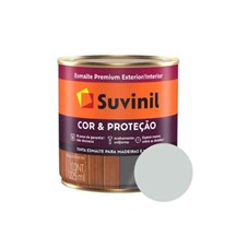 Tinta Esmalte Suvinil Cor & Proteção Brilhante Alumínio 225ml