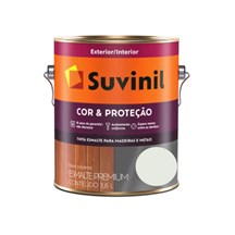 Tinta Esmalte Suvinil Cor & Proteção Brilhante Gelo Galão 3,6L