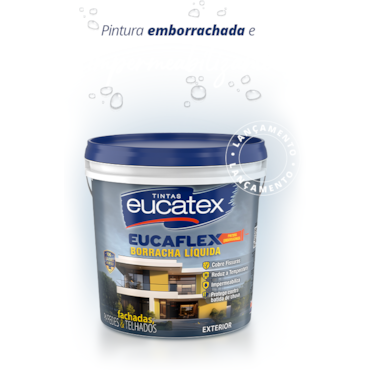 Tinta Eucaflex Borracha Liquida Branco