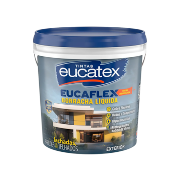 Tinta Eucaflex Borracha Liquida Branco
