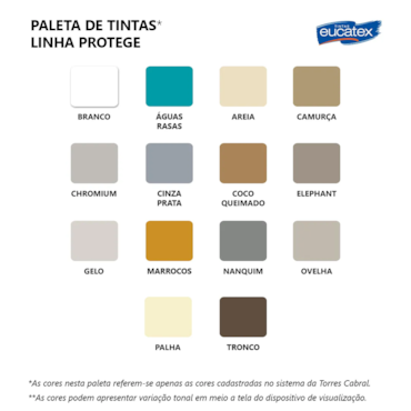 Tinta Peg & Pinte Eucatex Elephant Latão 18L