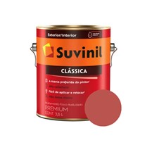 Tinta Suvinil Clássica Vermelho Cardinal Galão 3,6L