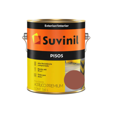 Tinta Suvinil Pisos Cerâmica Galão 3,6L Tinta Suvinil Pisos Cerâmica Galão 3,6L